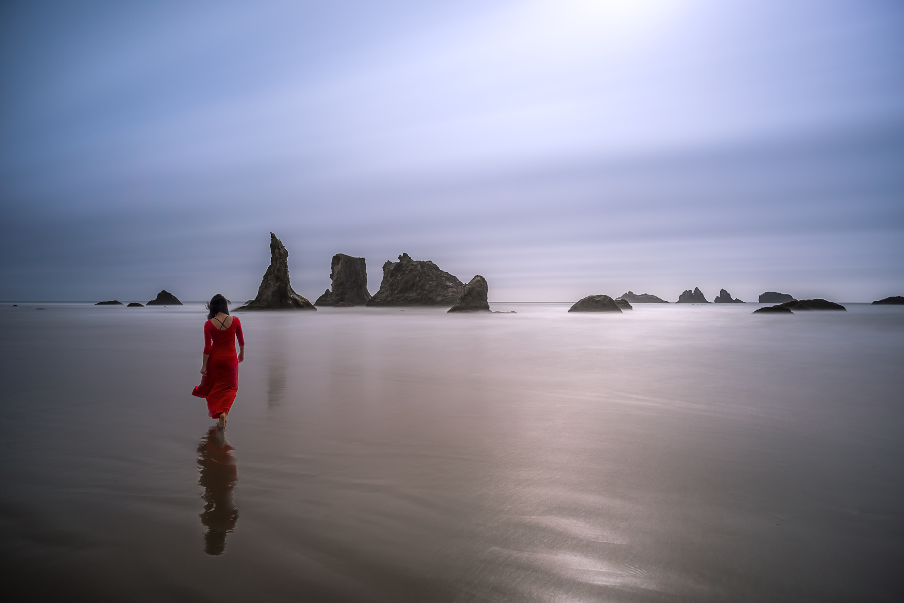 Lady in Red - Bandon