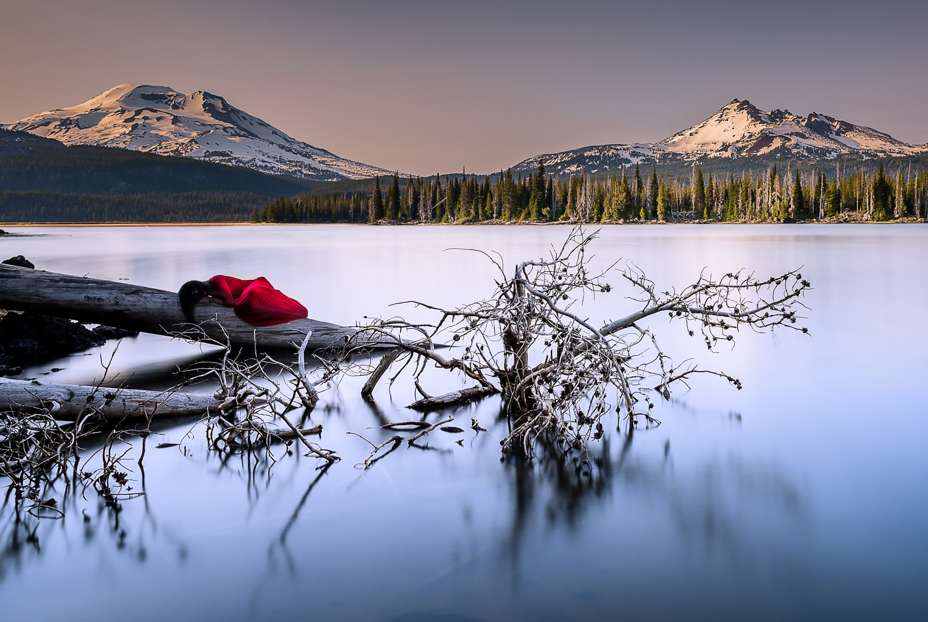 Lady in Red, Sparks Lake